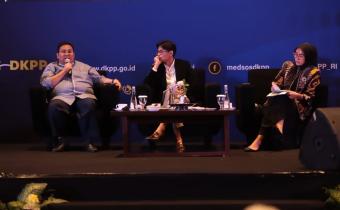 Ketua Bawaslu Rahmat Bagja dalam kegiatan Rapat Koordinasi Penyelenggara Pemilu, di Makassar, Sulawesi Selatan, Jumat (25/10/2024).