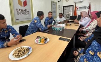 Bawaslu Kota Magelang mengadakan Konsolidasi Demokrasi dengan KPU untuk Membahas Pengelolaan JDIH