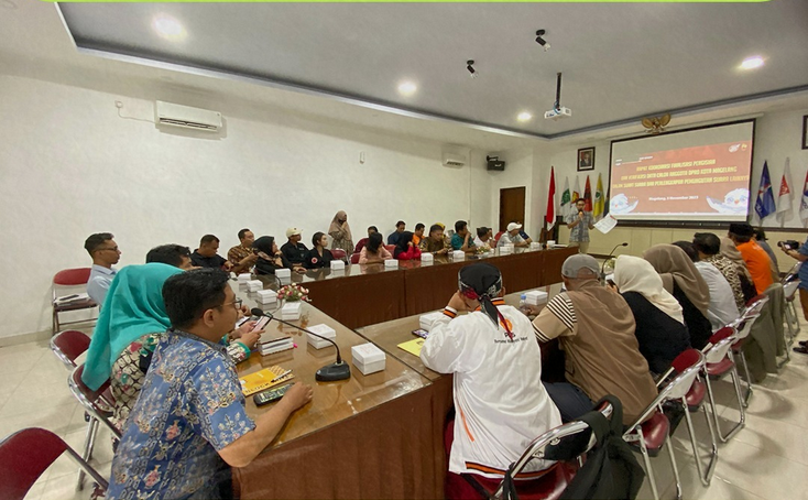 rapat koordinasi persiapan pencetakan surat suara