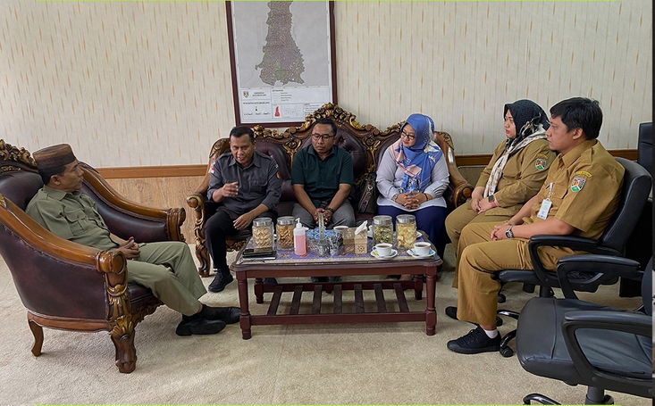 Koordinasi Dengan Pemerintah Kota Magelang