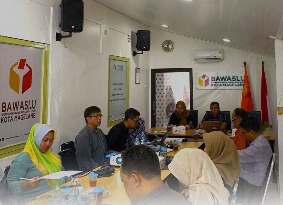 Rapat Persiapan Tes Tertulis Panwalsu Kecamatan di Kota Magelang