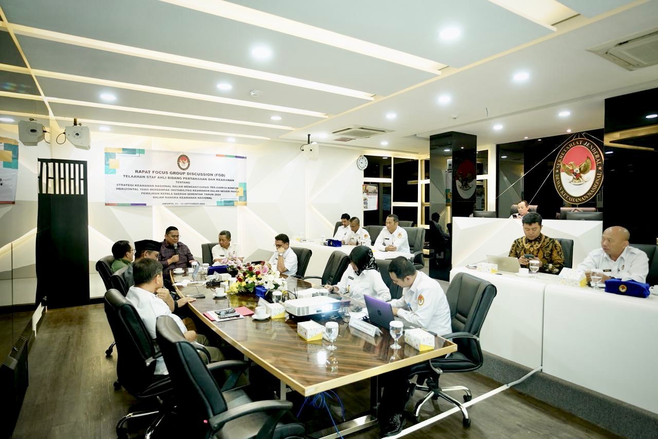 Antisipasi Konflik Pemilihan Serentak 2024, Bawaslu dan Wantannas Bahas Strategi Keamanan Nasional