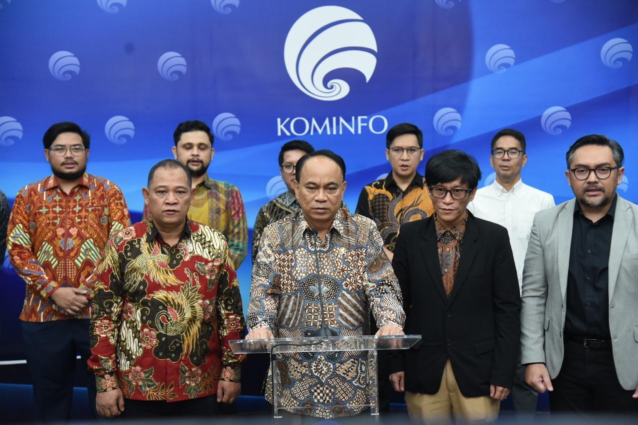 Deklarasi Pemilihan Damai 2024 di Kantor Kominfo, Jakarta, Rabu (3/10/2024)/Foto: Publikasi dan Pemberitaan Bawaslu