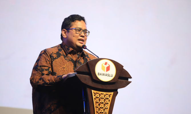 Ketua Bawaslu Rahmat Bagja mengapresiasi atas kinerja Bawaslu Provinsi dan Kabupaten/Kota selama Pemilu 2024.