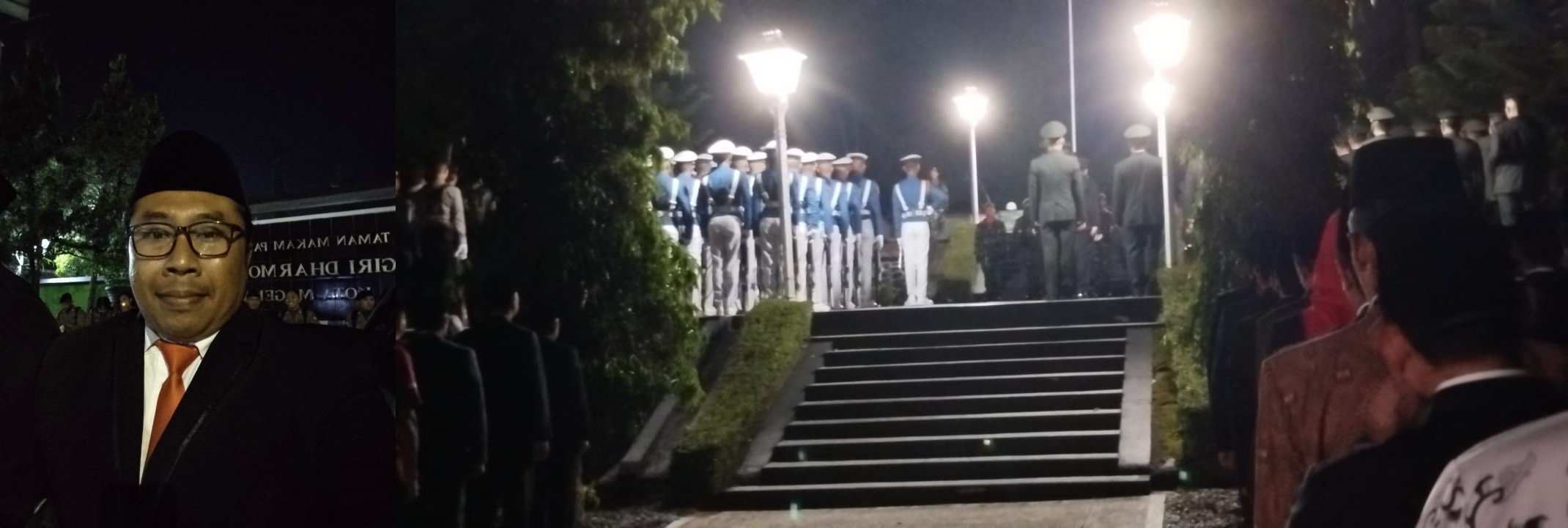 Renungan Malam HUT RI ke-80 di TMP Giri Dharmoloyo