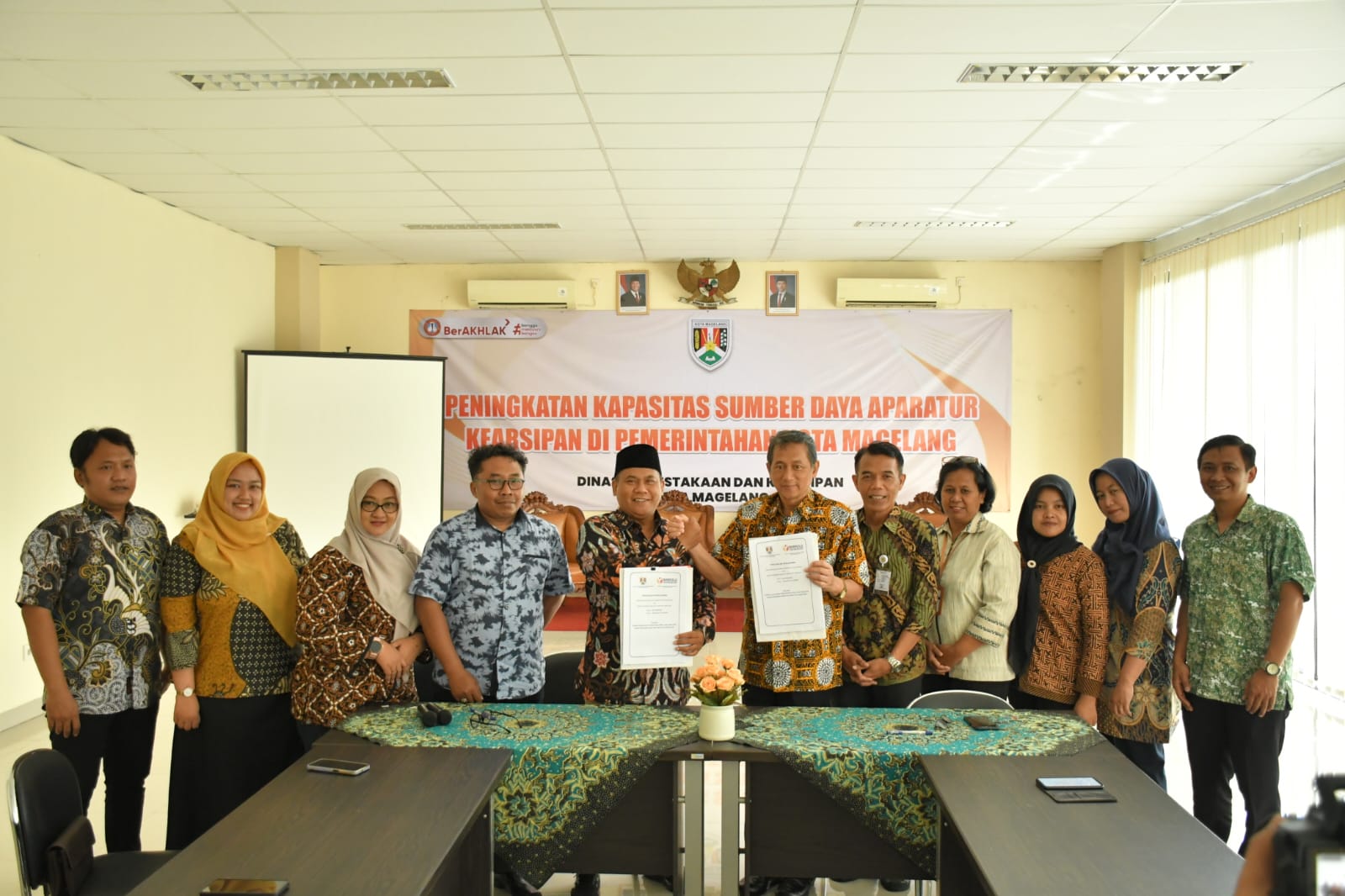 Bawaslu Jalin Kerjasama Dengan Disperpusip