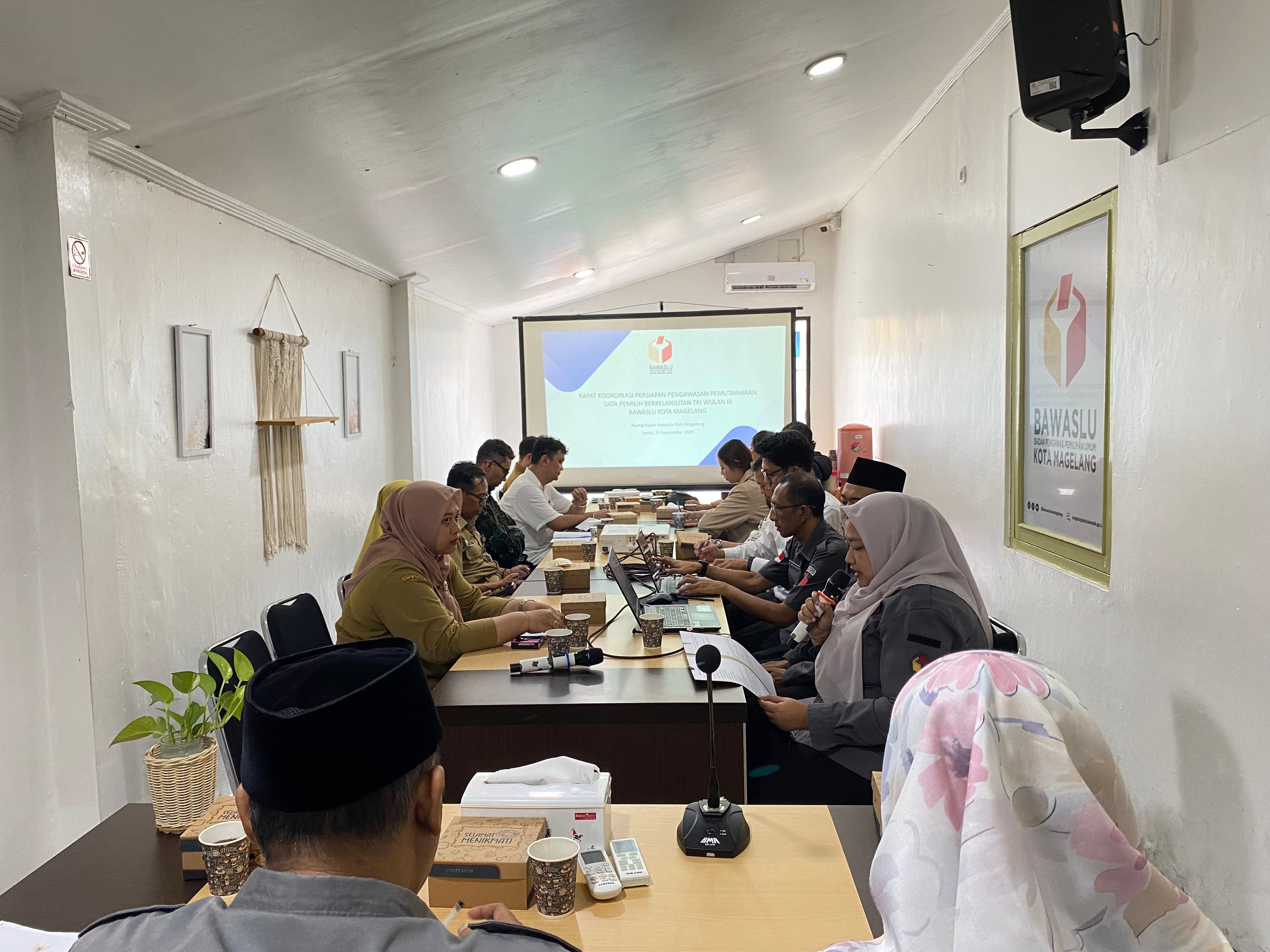 Bawaslu Kota Magelang Menggandeng Stakeholder untuk Perkuat Sinergi