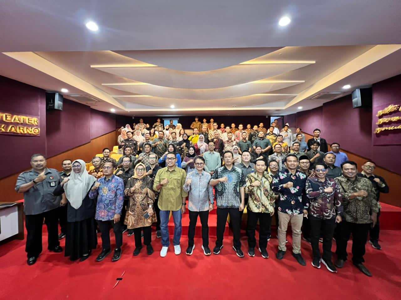 Bawaslu Kota Magelang bersama Bawaslu Kabupaten/Kota se-Jawa Tengah melaksanakan Penguatan Kelembagaan