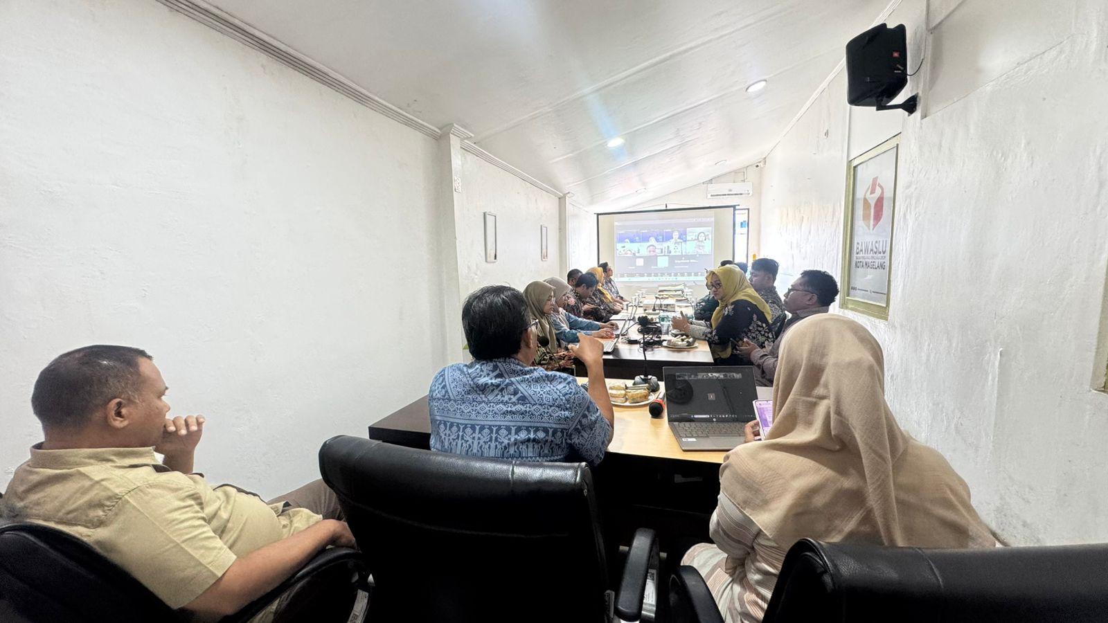 Rapat dan Sosialisasi Manajemen Resiko dengan Keluarga Bawaslu Kota Magelang