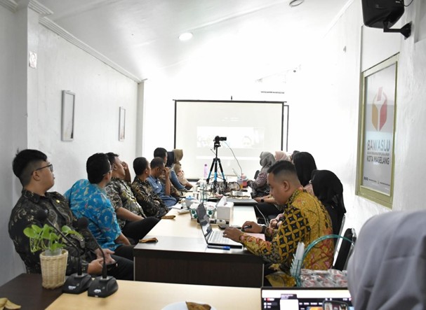 Bawaslu Kota Magelang Mengadakan Bintek Penyusunan dan Pengelolaan Nota Dinas