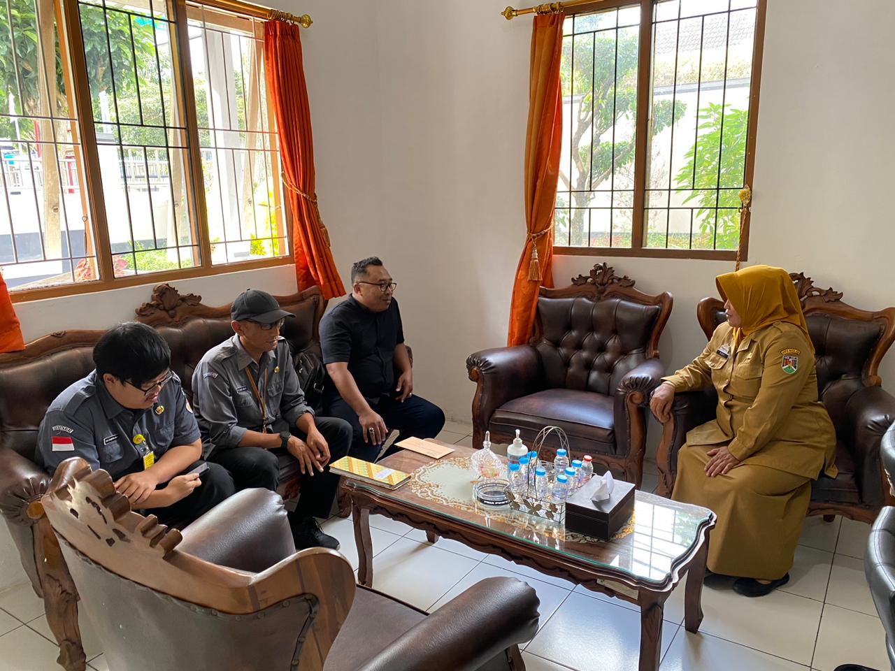 Bawaslu Kota Magelang Melakukan Kunjungan Sekaligus Berkordinasi Untuk Memperoleh Data PDPB