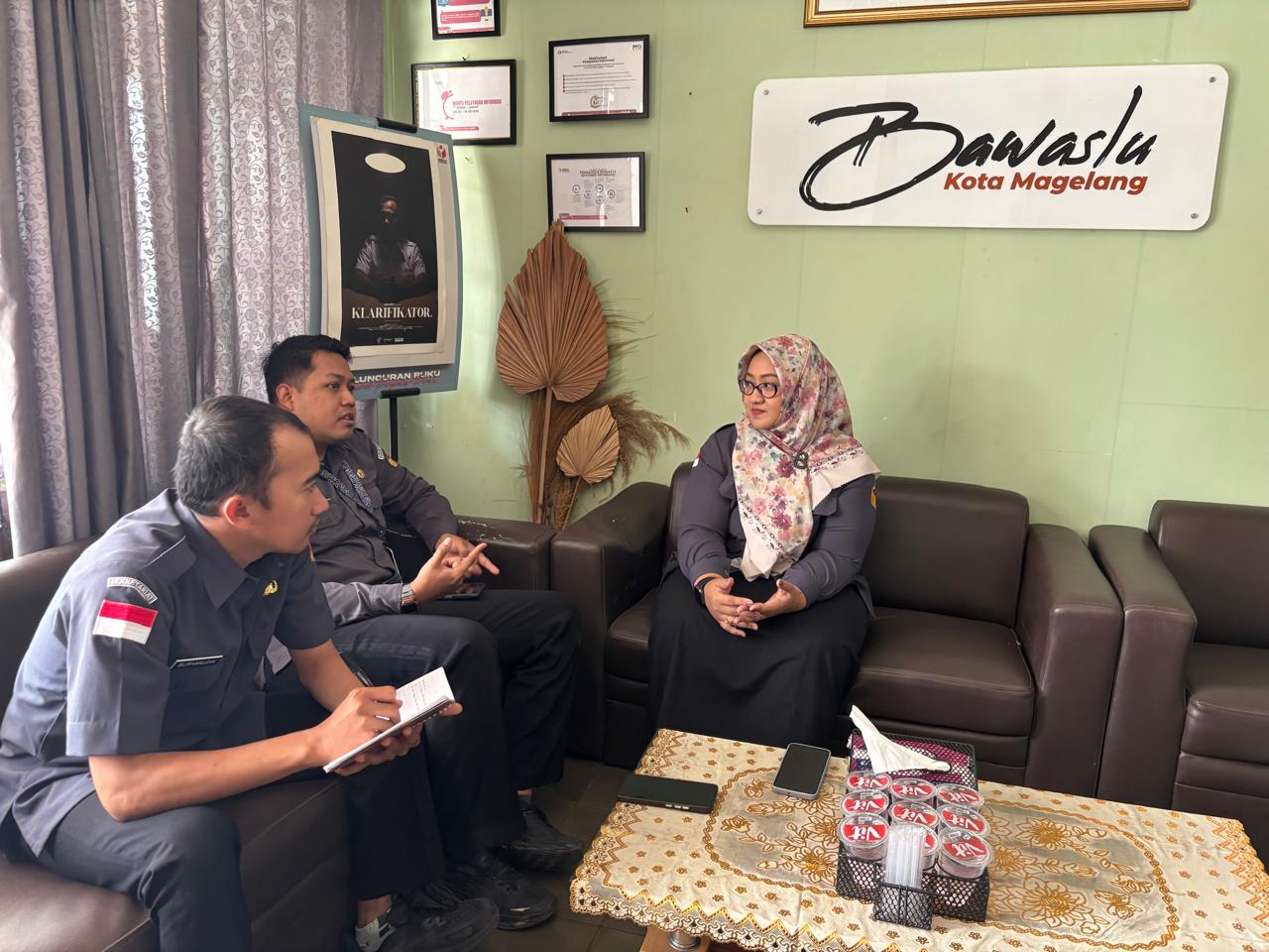 Bawaslu Kota Magelang Divisi PPPS Melakukan Diskusi Mengenai Program Kerja 2026