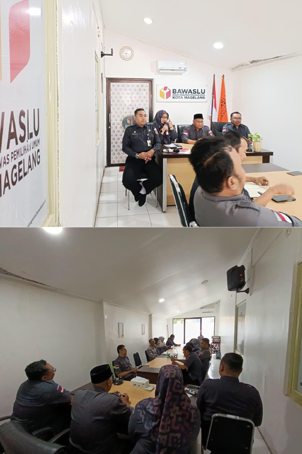 Bawaslu Kota Magelang Mengadakan Rapat Rutin 9 Februari 2026 Berisi Seluruh Staff dan Para Pimpinan