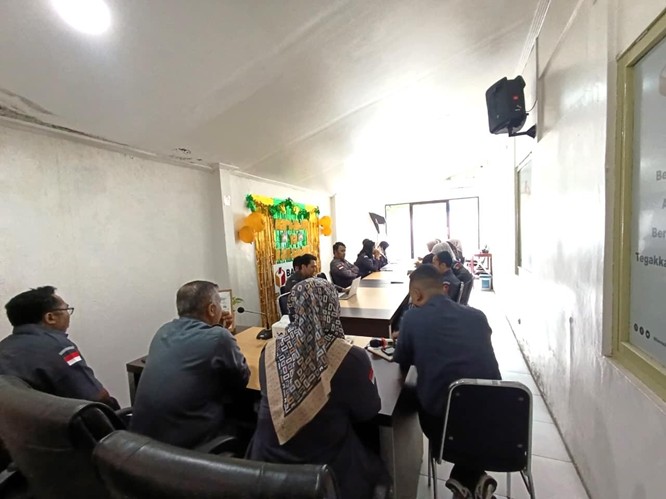 Bawaslu Kota Magelang Mengadakan Rapat Rutin 2 Maret 2026 Pada Saat Suasana Ramadhan
