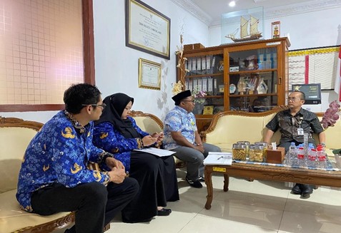 Bawaslu Kota Magelang Melaksanakan Konsolidasi Demokrasi bersama dengan SMK N 2 Kota Magelang