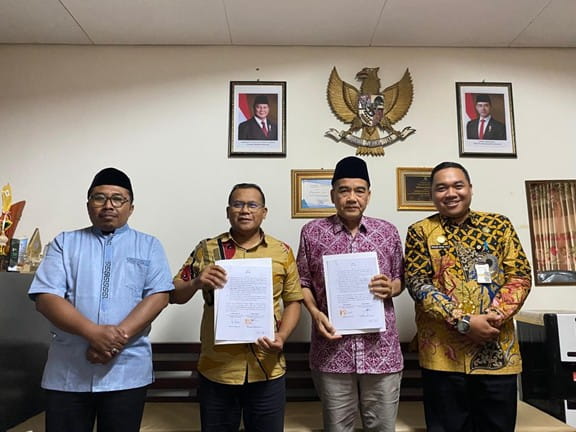 Bawaslu Kota Magelang mengadakan MOU dan Konsolidasi Demokrasi dengan Diskominsta