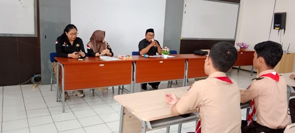 Bawaslu Kota Magelang mengadakan Konsolidasi Demokrasi dengan SMK N 2 pada 8 Mei 2026