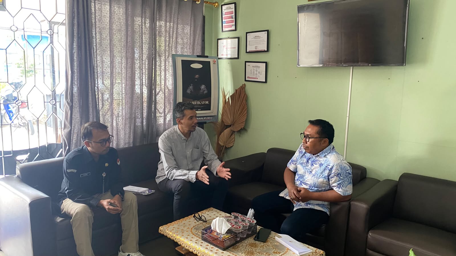 Lakukan koordinasi KPU - Bawaslu Kota Magelang bahas PDPB Pada Semester 1 2026
