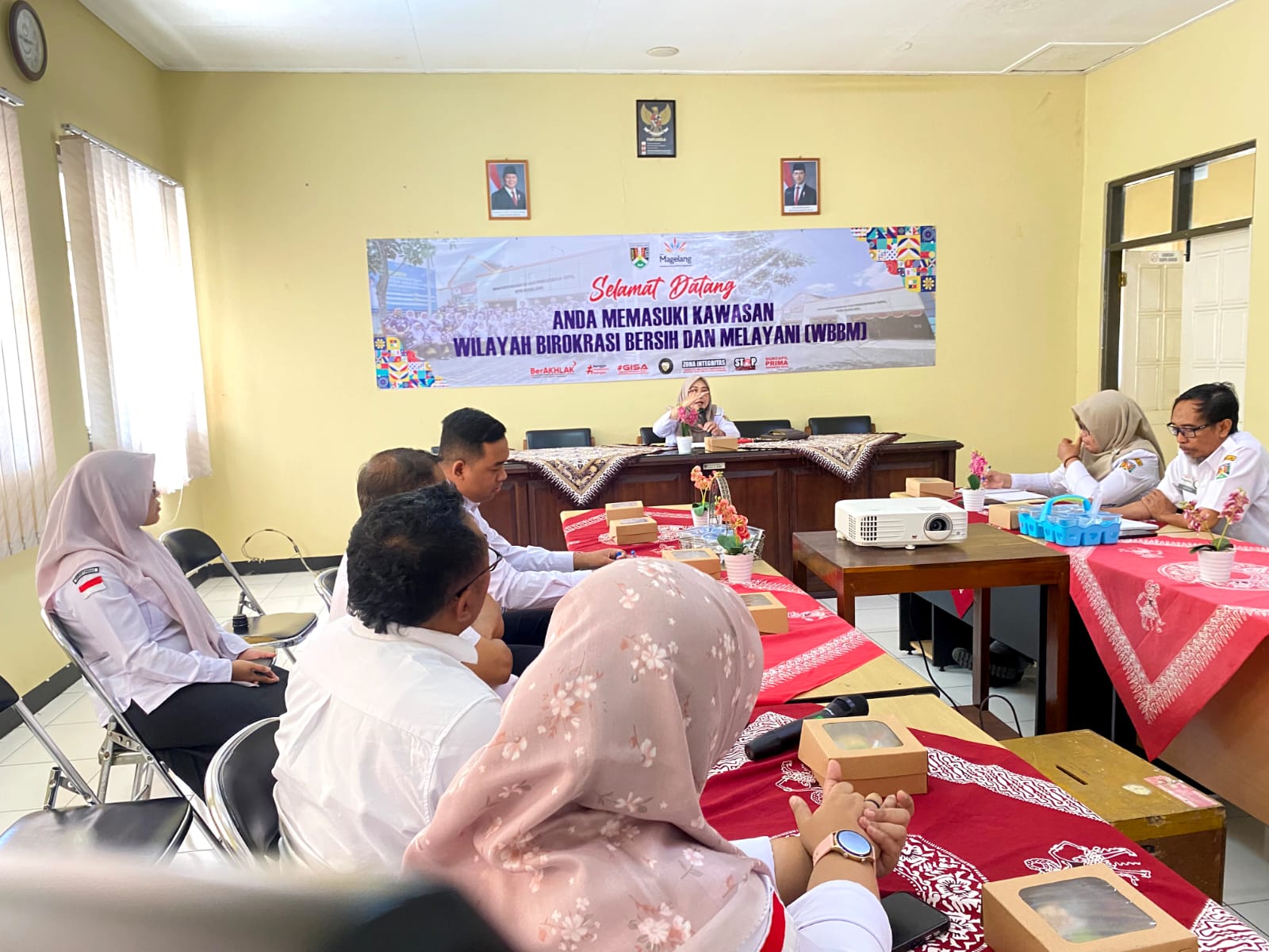 Bawaslu Kota Magelang mengadakan Pertemuan dan Kerja Sama dengan Disdukcapil