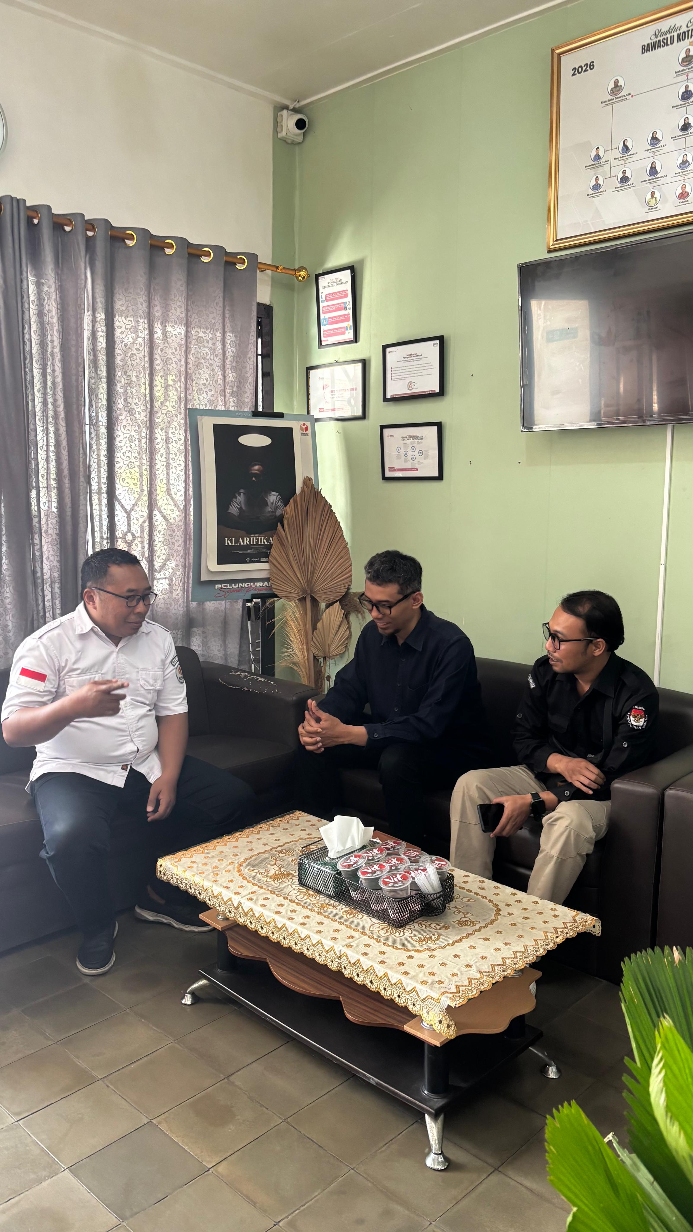 Bawaslu Melakukan Koordinasi dengan KPU terkait Pemutakhiran Data Pemilih