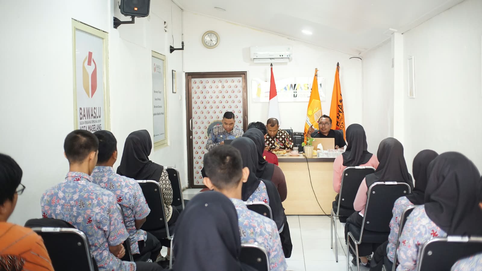 Bawaslu Kota Magelang Mengadakan Latihan bagi Saka Adhyasta Kota Magelang