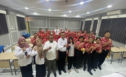 Bawaslu Kota Magelang mengadakan Bawaslu Goes to School bersama Siswa SMK 3 Kota Magelang