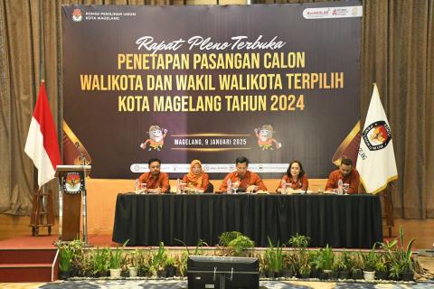 rapat plene terbuka penetapan 