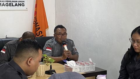 Bawaslu Kota Magelang Mengadakan Rapat Pembahasan Uji Petik pada Senin, 12 Oktober 2026