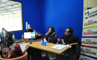 Talkshow kolaborasi Bawaslu bersama Polaris FM