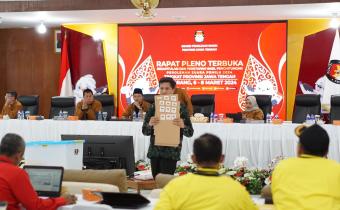 Pembacaan Rekapitulasi Suara Pemilu 