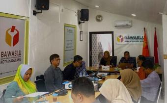Rapat Persiapan Tes Tertulis Panwalsu Kecamatan di Kota Magelang