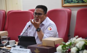 Ketua Bawaslu Rahmat Bagja dalam FGD yang digelar Sekretariat Kabinet Republik Indonesia di Jakarta, Rabu (7/8/2024).