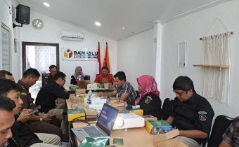 Suasana Rapat Sentra Gakkumdu 