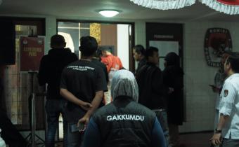 Kamis (29/08/2024) Anggota Bawaslu Kota Magelang Sylvia Ayu memantau pendaftaran bakal calon Wali Kota dan Wakil Wali Kota di KPU Kota Magelang