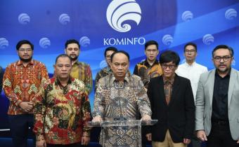 Deklarasi Pemilihan Damai 2024 di Kantor Kominfo, Jakarta, Rabu (3/10/2024)/Foto: Publikasi dan Pemberitaan Bawaslu