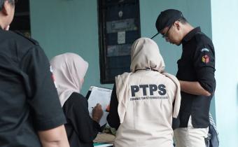 Bawaslu Kota Magelang lakukan monitoring pemilihan serentak pada TPS di Kota Magelang, Rabu (28/11/2024)