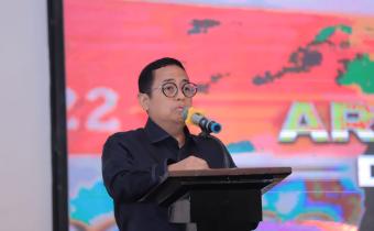 Anggota Bawaslu Puadi dalam Klinik Penegakan Hukum Pemilu dengan tema "Politik Uang dan Kampanye di Luar Jadwal, Senin (11/11/2024).