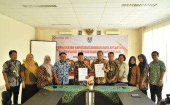 Bawaslu Jalin Kerjasama Dengan Disperpusip