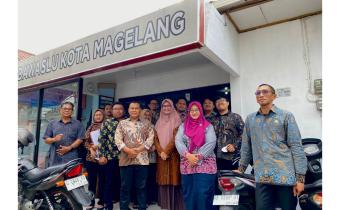 Kepala Sekretariat Bawaslu Jawa Tengah Melakukan Supervisi ke Bawaslu Kota Magelang