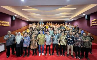 Bawaslu Kota Magelang bersama Bawaslu Kabupaten/Kota se-Jawa Tengah melaksanakan Penguatan Kelembagaan