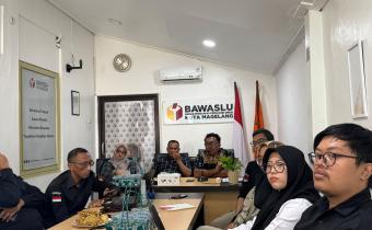 Bawaslu Kota Magelang Diskusi Mengenai Pengawas Partisipatif
