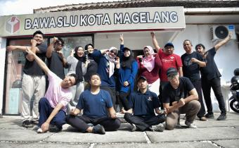 Bawaslu Kota Magelang Mengadakan Jumat Sehat