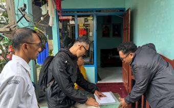 Bawaslu Kota Magelang bersama KPU melakukan Coktas