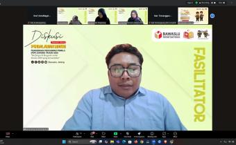 Bawaslu gelar pendidikan pengawas partisipatif Daring, bergerak wujudkan pemilu bermartabat