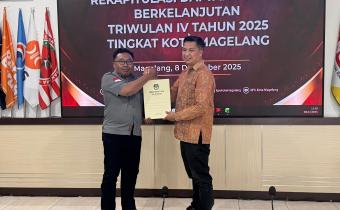 Bawaslu Kota Magelang kawal KPU Kota Magelang dalam data PDPB Triwulan 4 2025