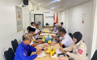 Bawaslu Kota Magelang bersama Pramuka Kwarcab Kota Magelang melakukan pertemuan untuk membahas Saka Adhyasta