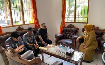 Bawaslu Kota Magelang Melakukan Kunjungan Sekaligus Berkordinasi Untuk Memperoleh Data PDPB