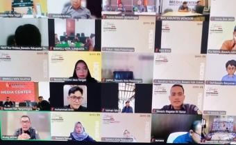 Bawaslu Kota Magelang Menghadiri Literasi Pojok Pengawasan Volume 10 : Quo Vadis Pengawasan Data Pemilih Berkelanjutan 2026