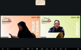 Bawaslu Kota Magelang Mengikuti Literasi Pojok Pengawasan vol. 9 oleh Bawaslu Provinsi Jawa Tengah
