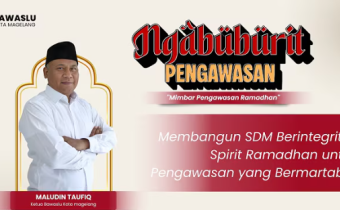 Bawaslu Kota Magelang Mengadakan Mimbar Pengawasan Episode 1 Dengan Tema Membangun SDM Berintegritas Spirit Ramandhan untuk Pengawasan yang Bermartabat